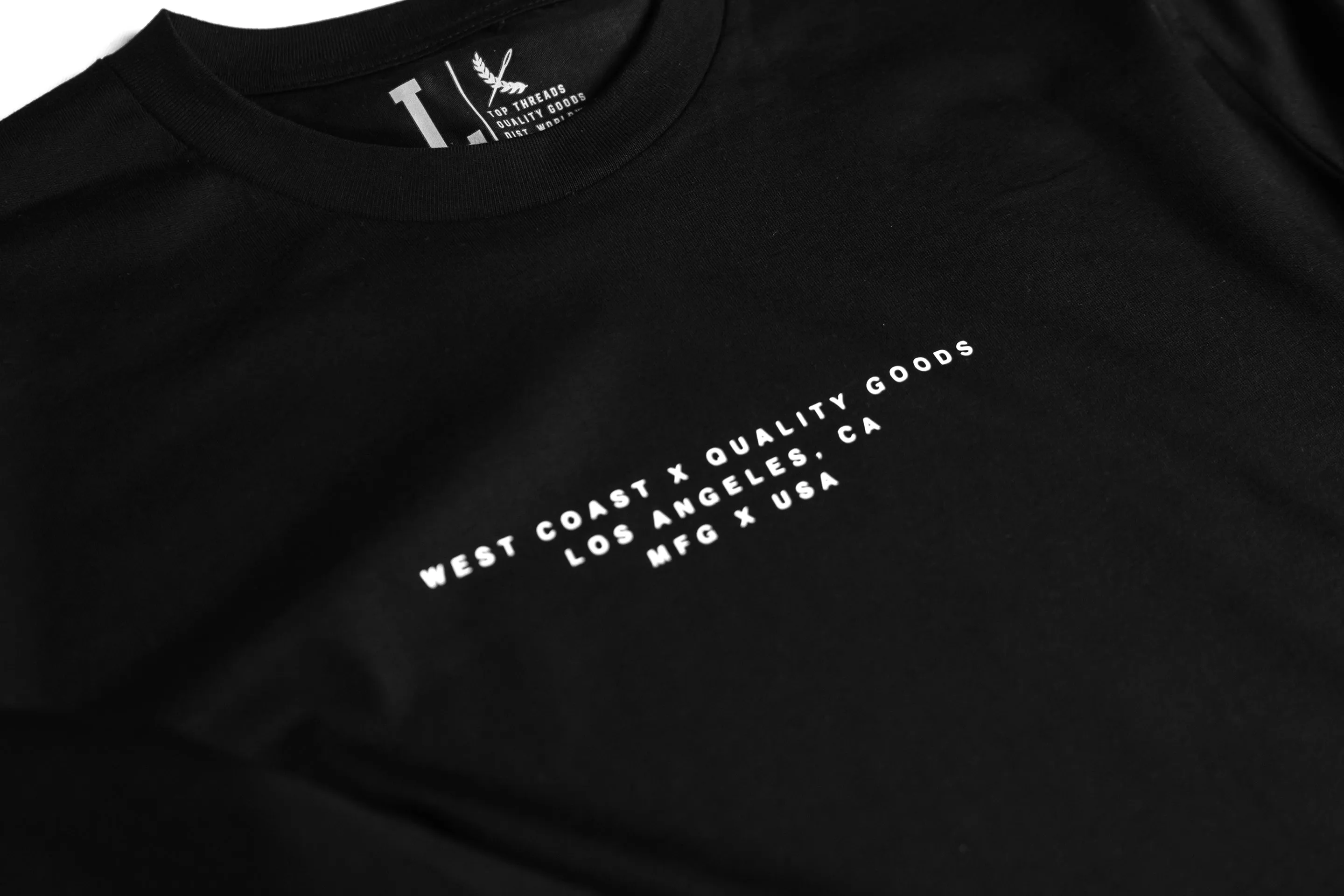 Statement Long Sleeve Tee - Black