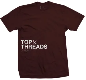 Statement Tee - Burgundy