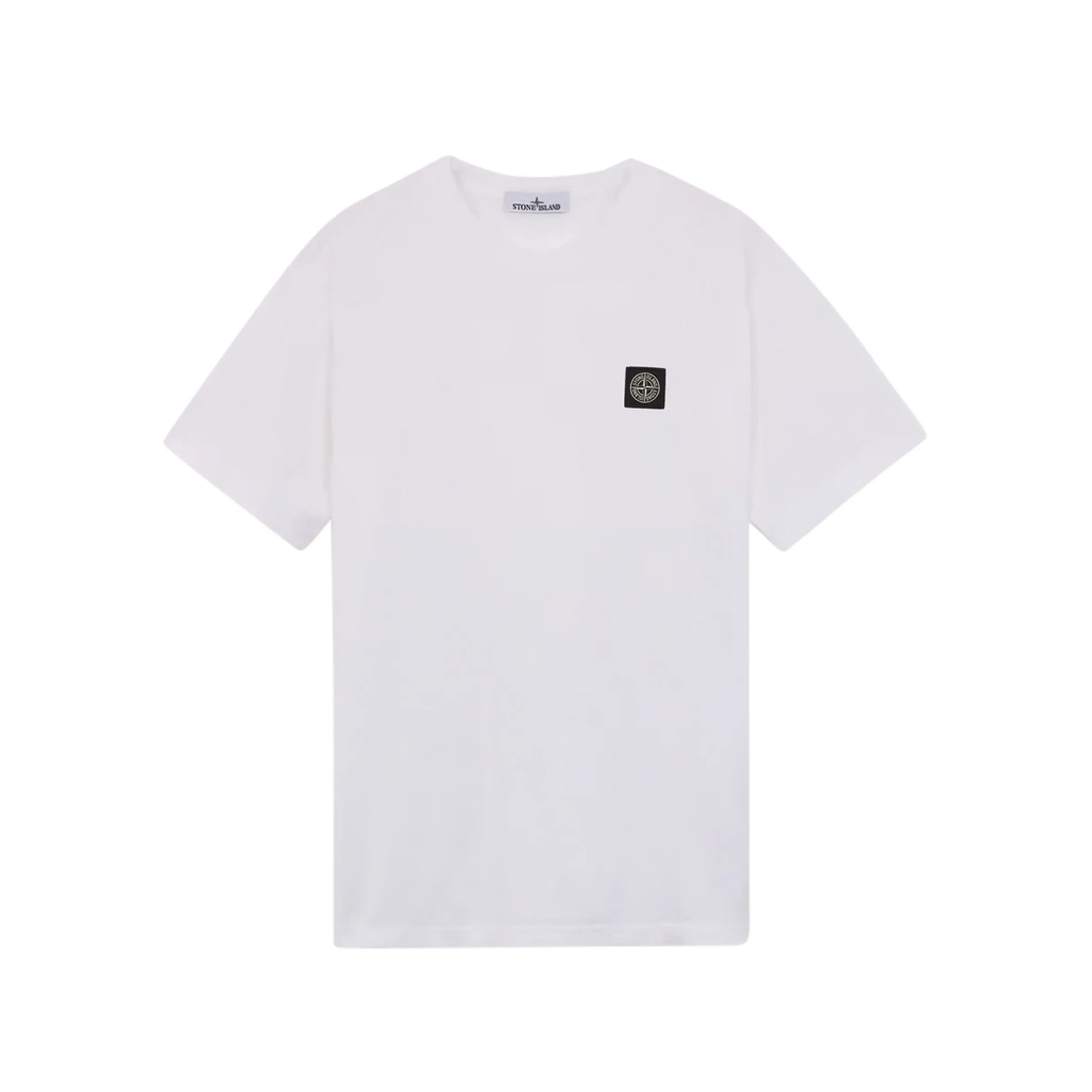 Stone Island Logo Patch T-Shirt in White