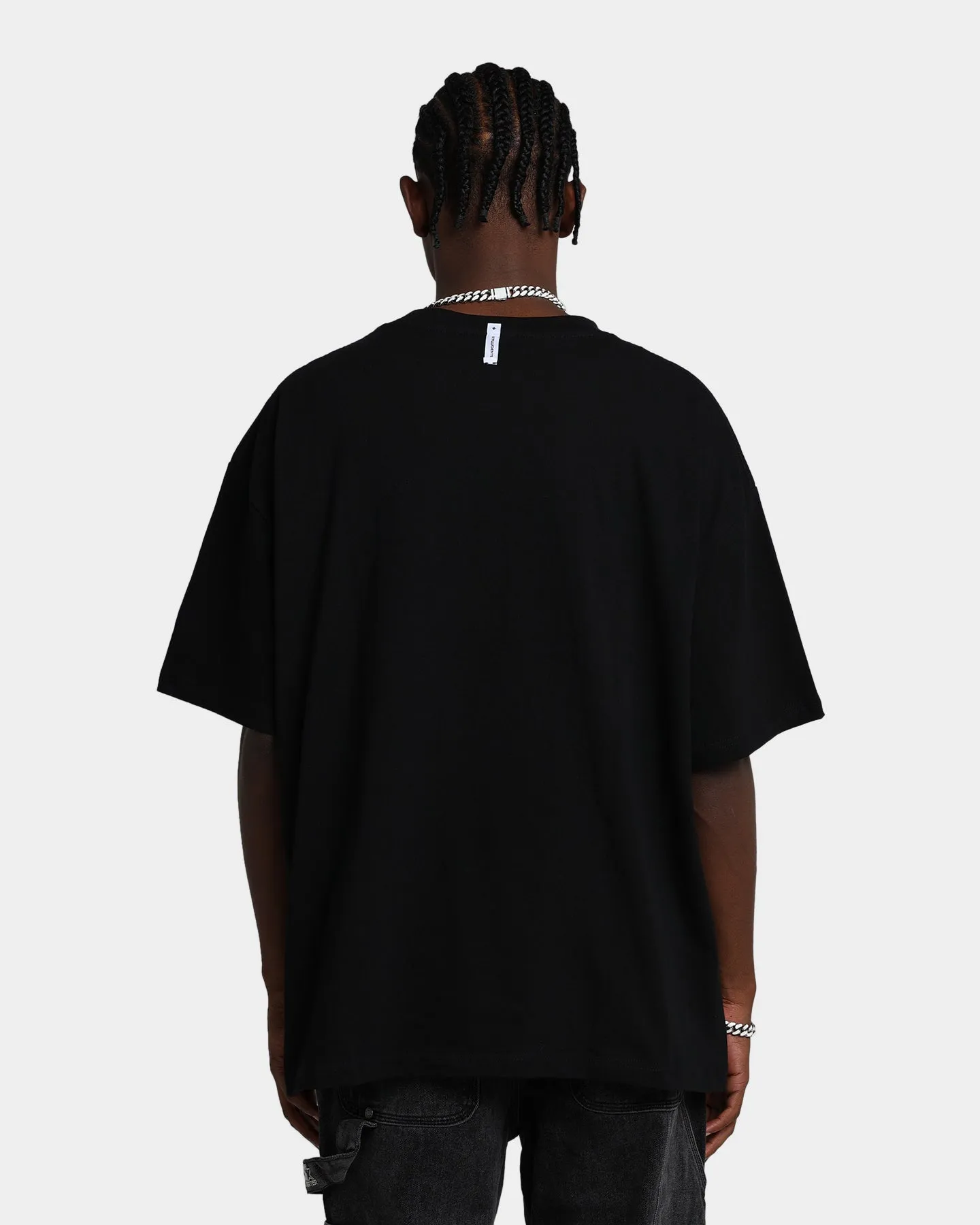 Students Golf Front 9 Fire T-Shirt Black