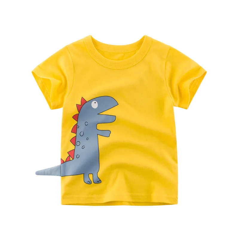 Summer Tops Children's Short-Sleeved T-shirt Summer Tops