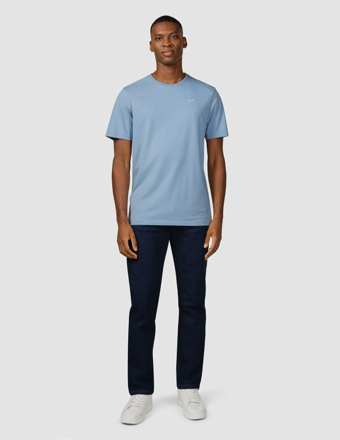 Supima Legacy T-shirt Rainy Blue