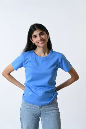 The Ultimate Comfort Tee (SEA BLUE)