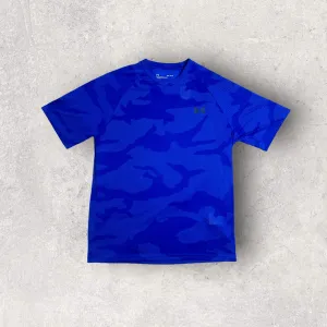 UNDER ARMOUR JACQUARD T-SHIRT 
- ROYAL BLUE