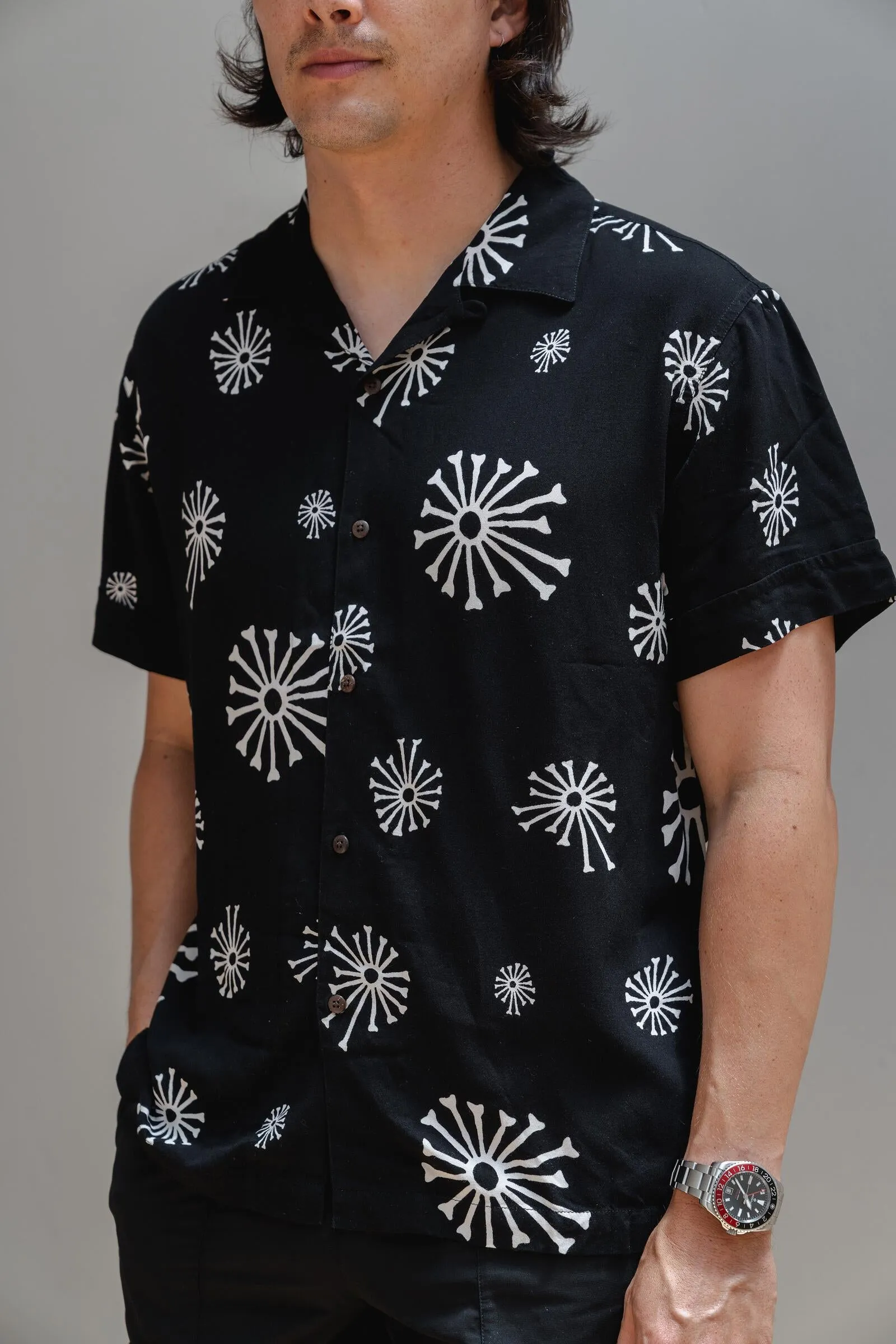 Vacation Shirt - Bone Print