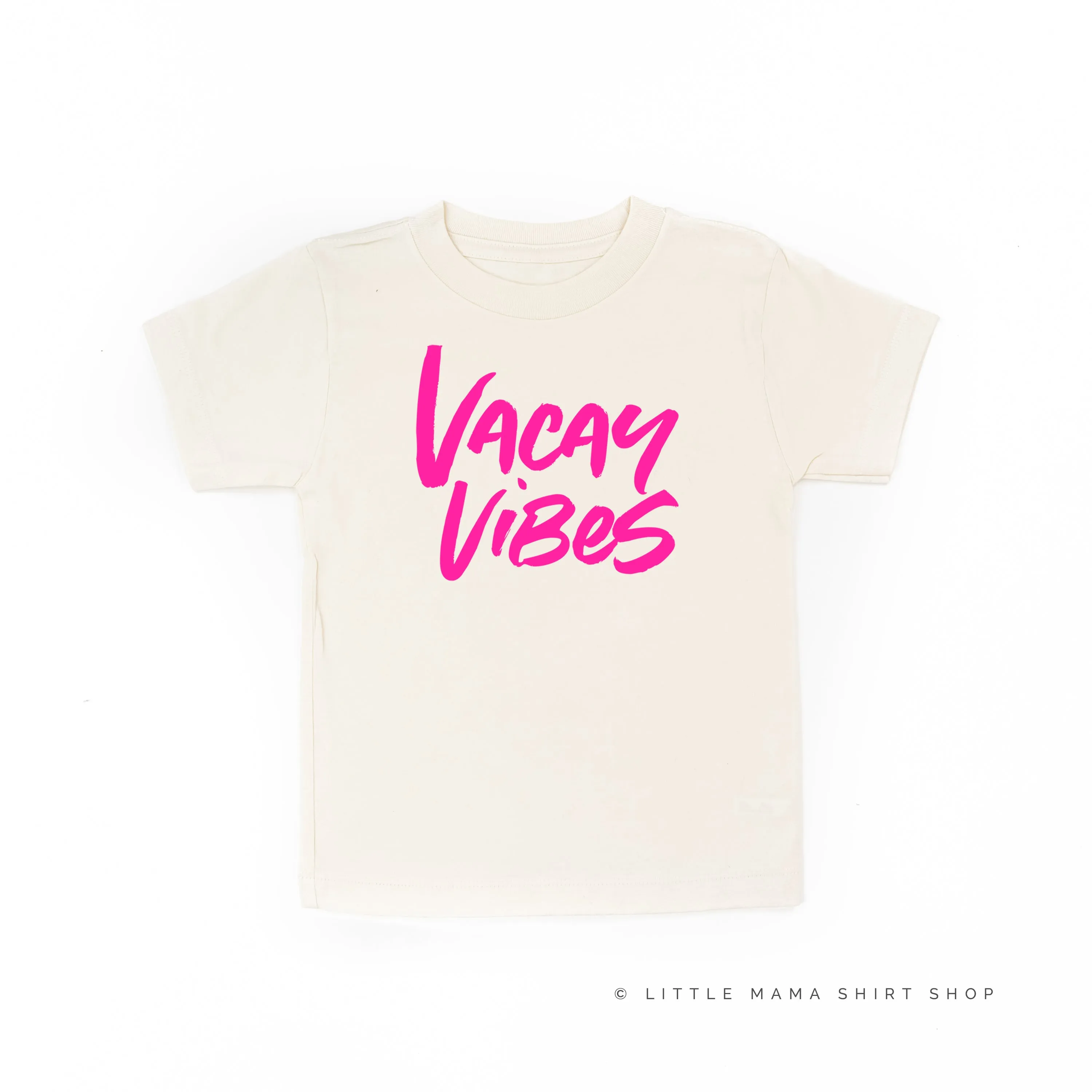 VACAY VIBES (NEON) - Short Sleeve Child Shirt