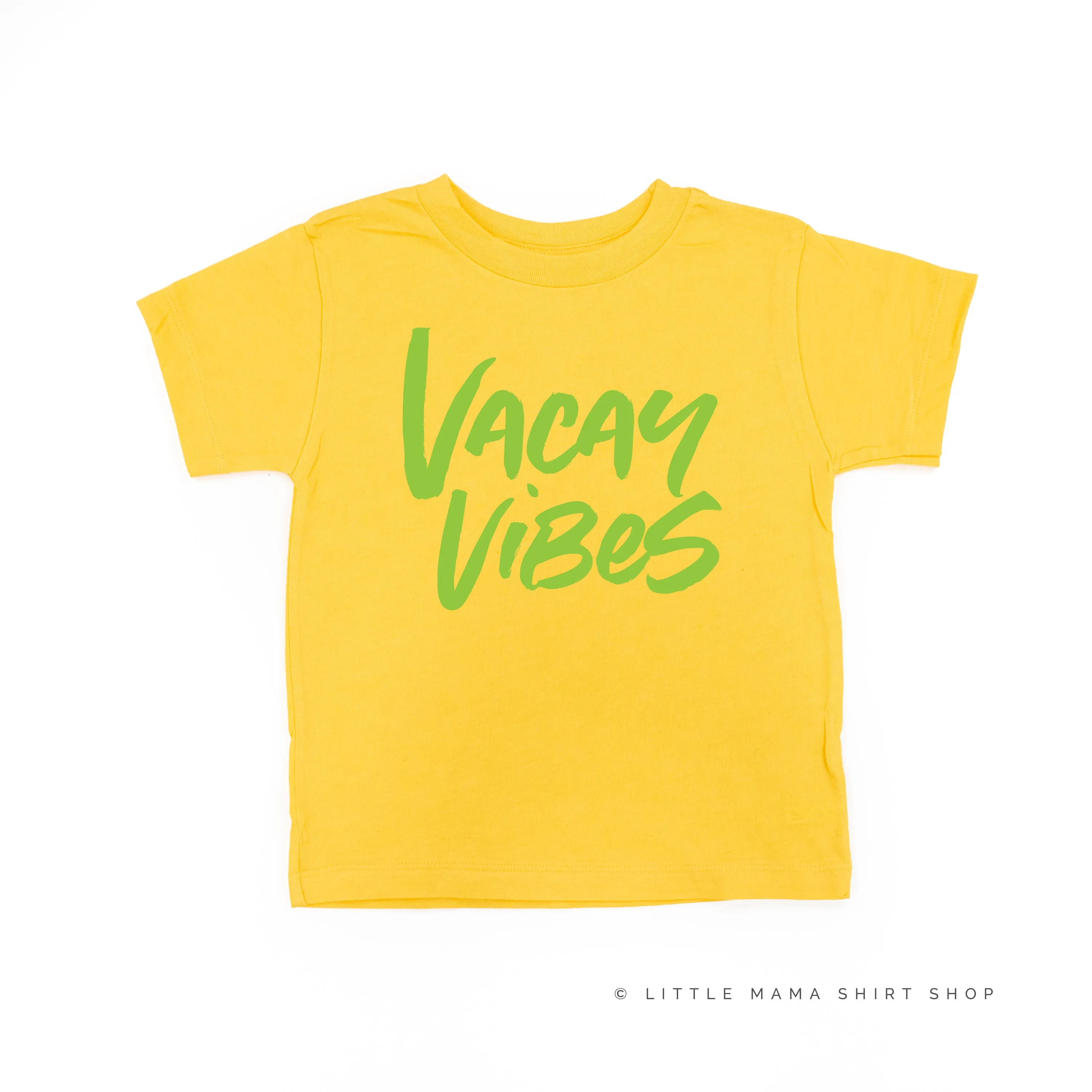 VACAY VIBES (NEON) - Short Sleeve Child Shirt
