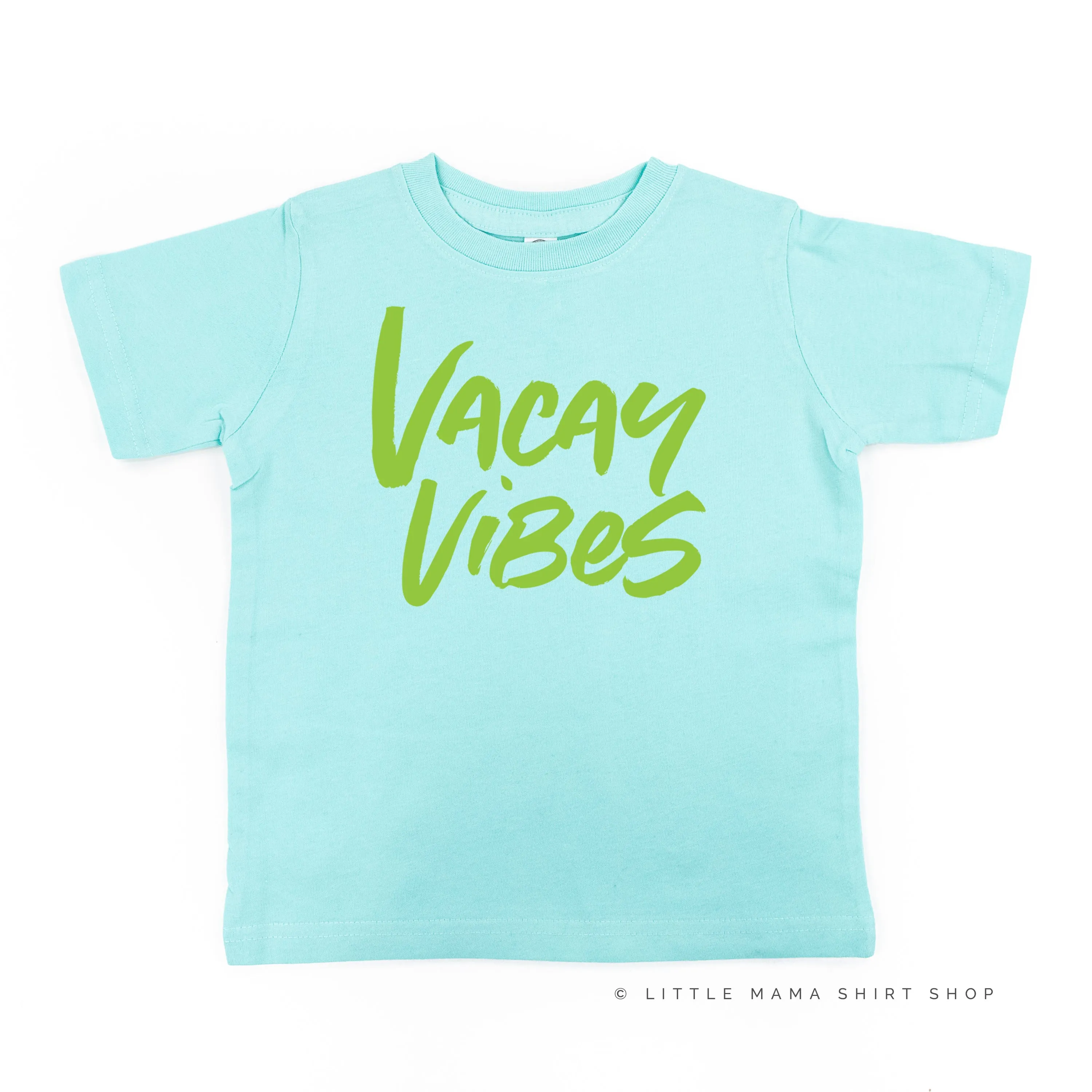 VACAY VIBES (NEON) - Short Sleeve Child Shirt