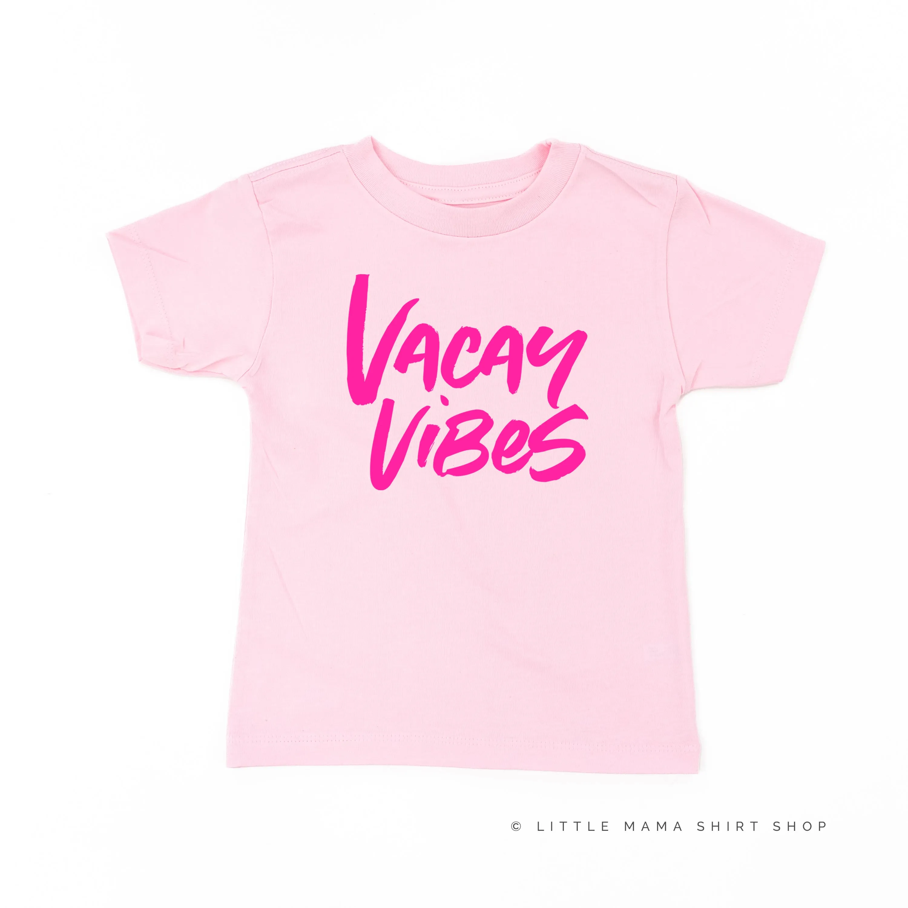 VACAY VIBES (NEON) - Short Sleeve Child Shirt