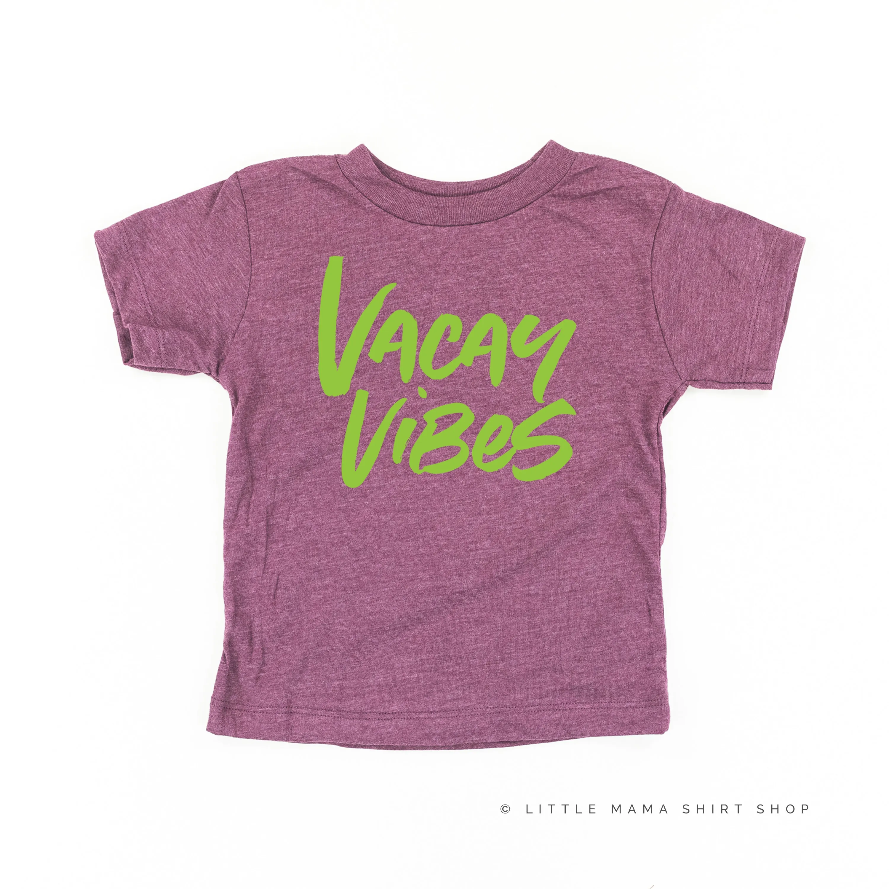 VACAY VIBES (NEON) - Short Sleeve Child Shirt