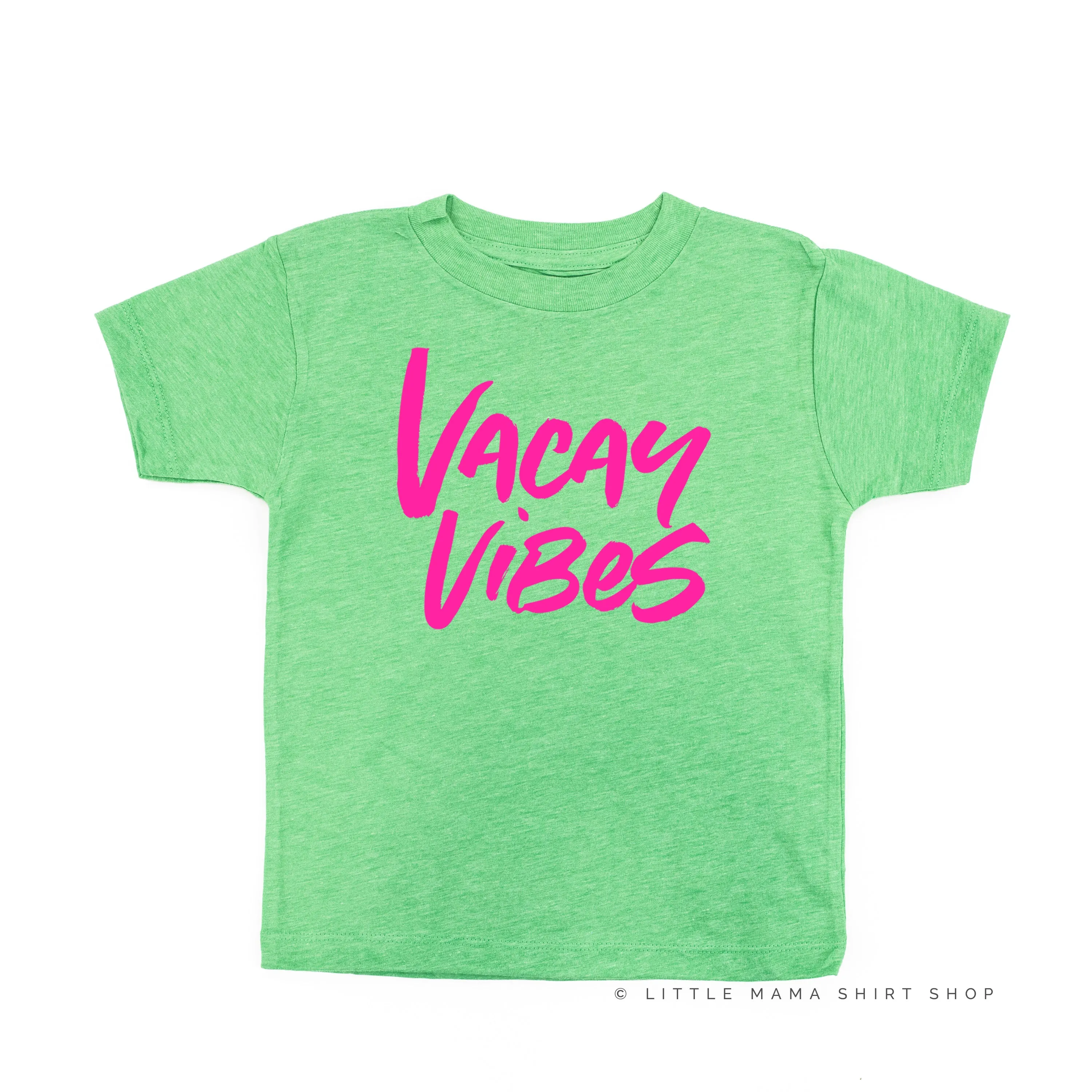 VACAY VIBES (NEON) - Short Sleeve Child Shirt