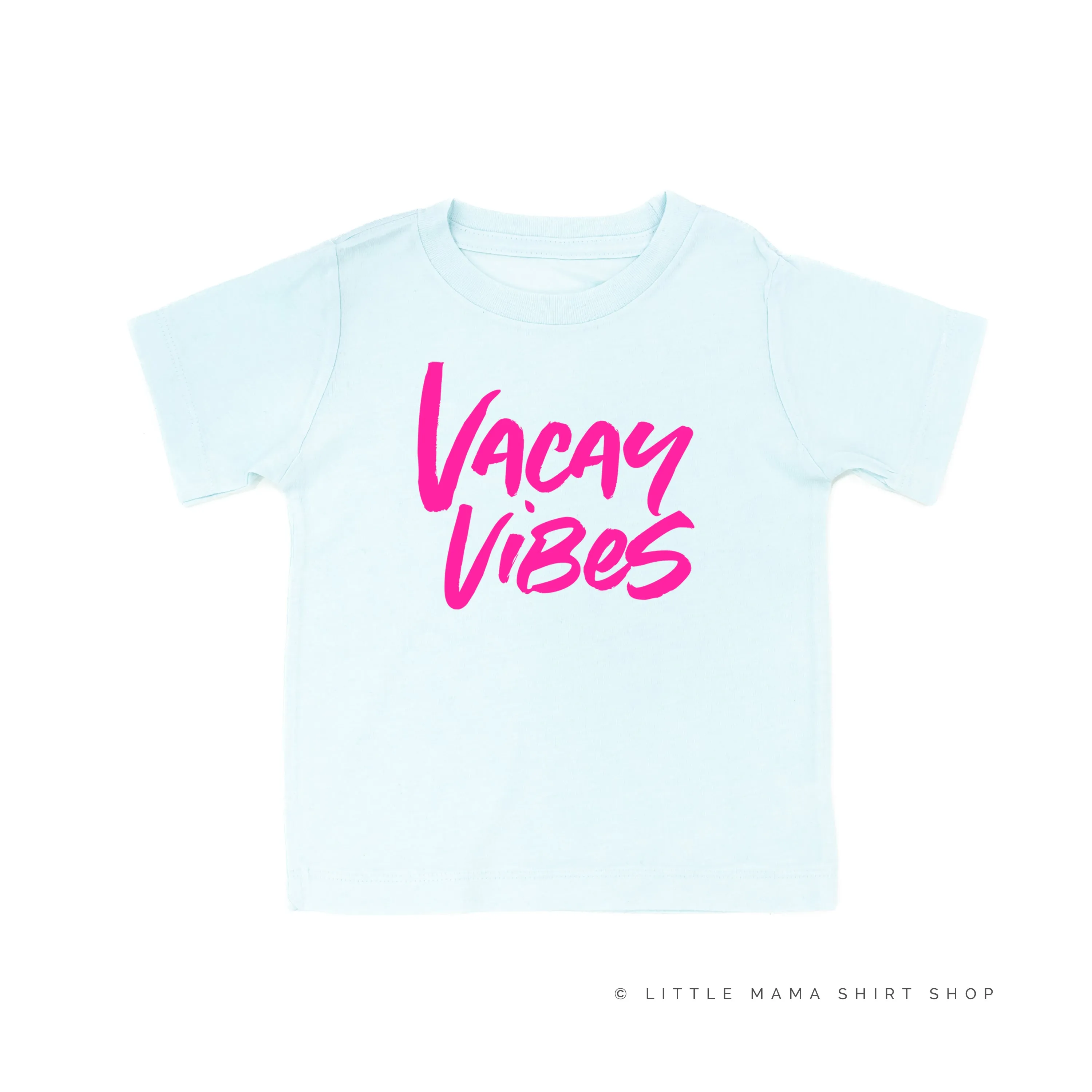 VACAY VIBES (NEON) - Short Sleeve Child Shirt