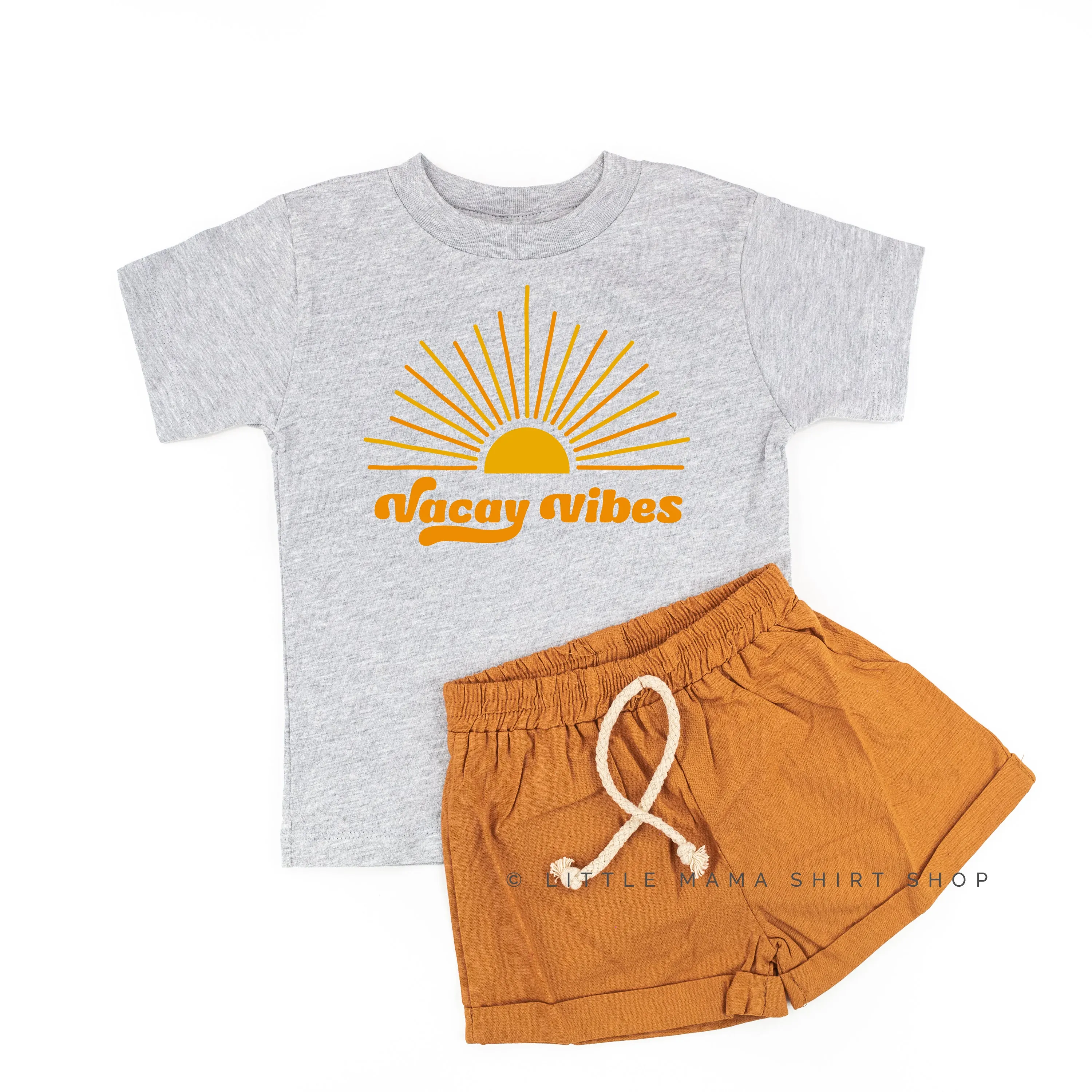 VACAY VIBES (SUN RAYS) - Short Sleeve Child Shirt