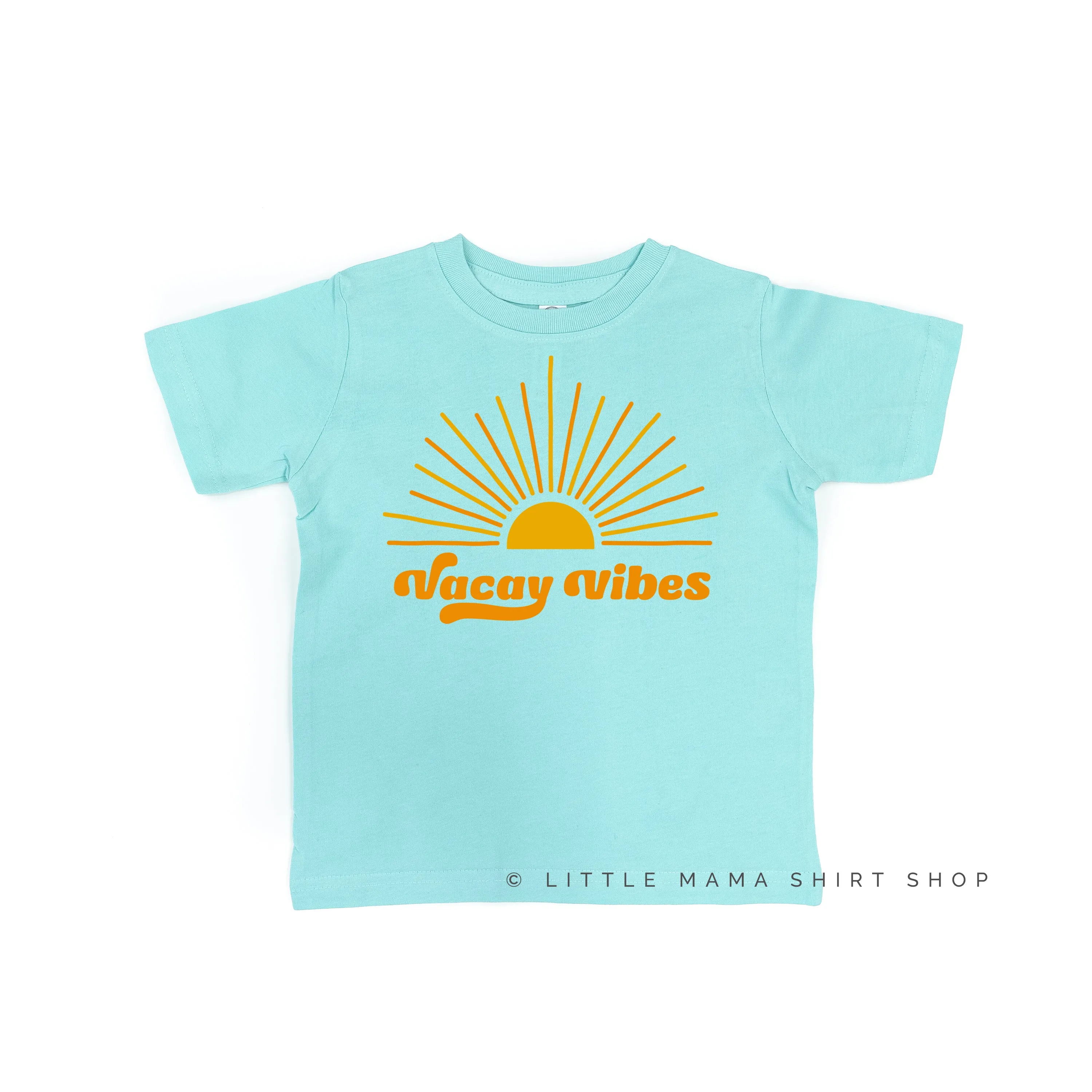 VACAY VIBES (SUN RAYS) - Short Sleeve Child Shirt