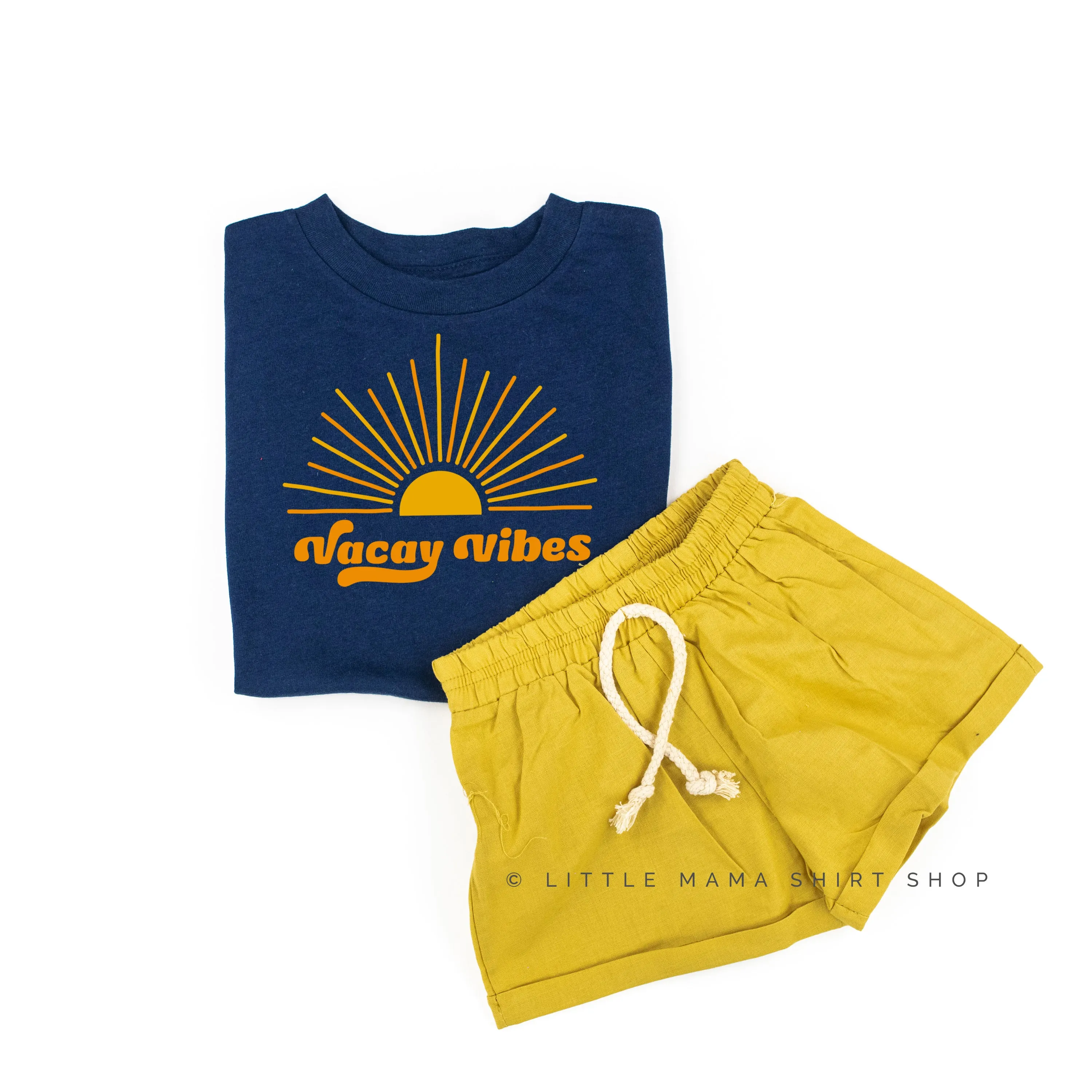 VACAY VIBES (SUN RAYS) - Short Sleeve Child Shirt