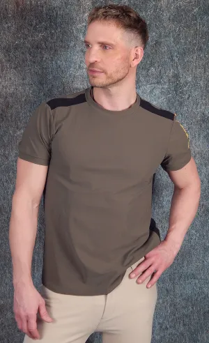 VESTRUM - "DUINO" S/S Shirt in Olive Green
