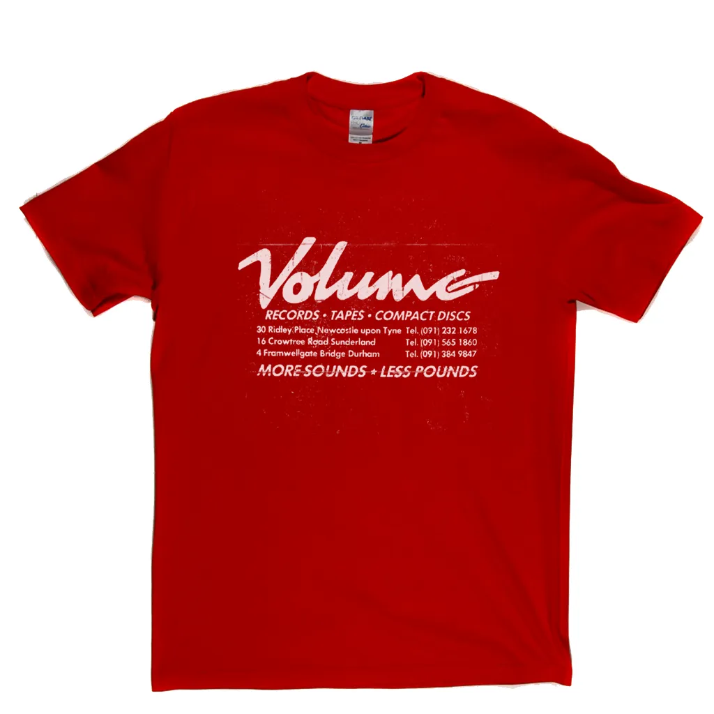 Volume Records Tapes Compact Discs T-Shirt