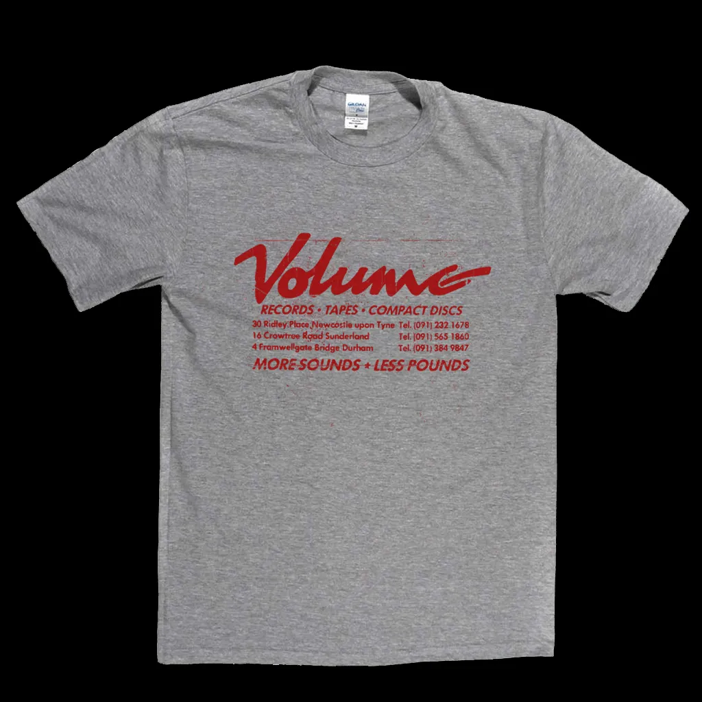 Volume Records Tapes Compact Discs T-Shirt