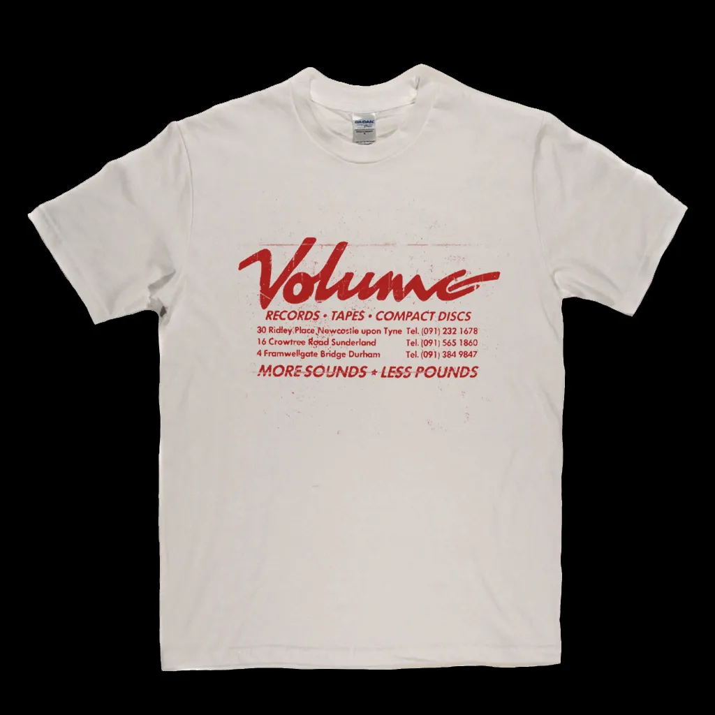 Volume Records Tapes Compact Discs T-Shirt