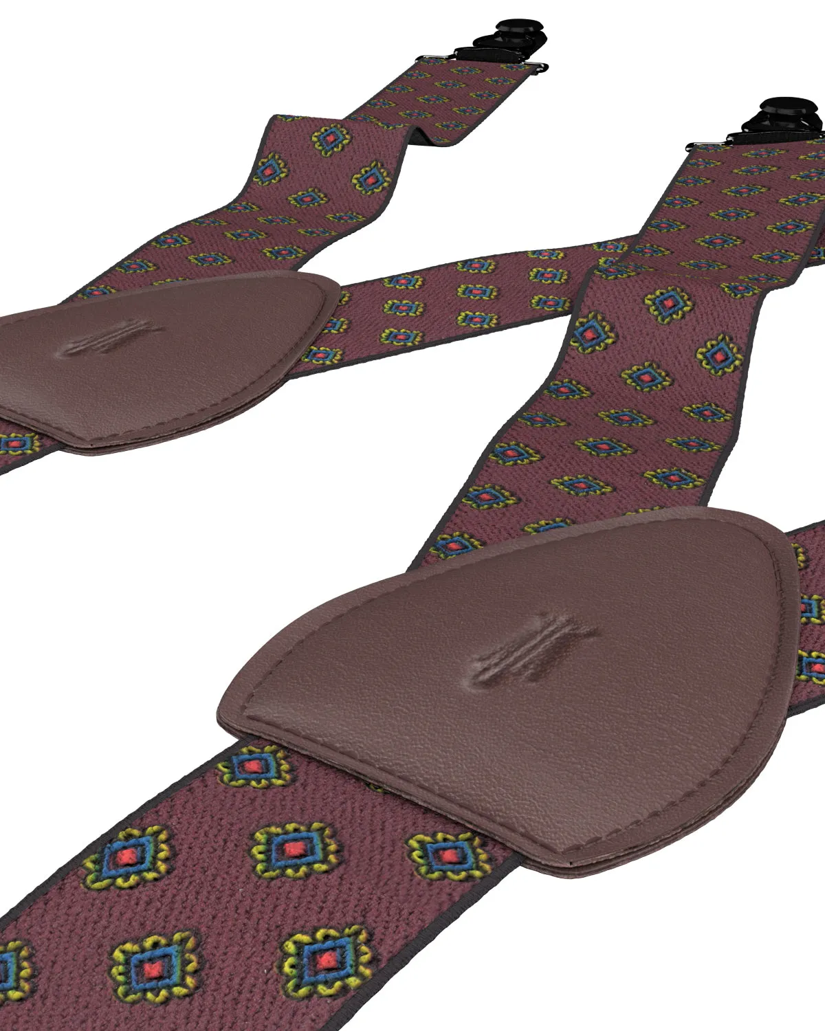 Washington Maroon Shirttail Garters