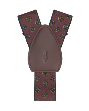 Washington Maroon Shirttail Garters