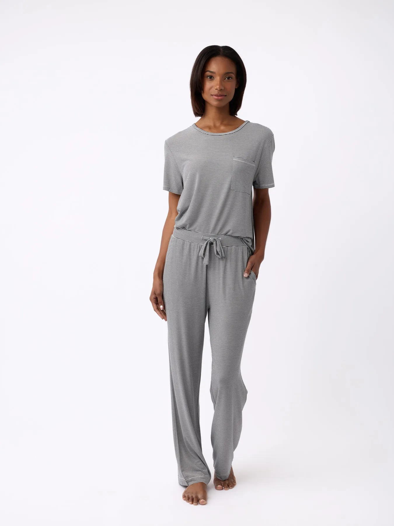 Women's Bamboo Stretch-Knit Lounge Tee