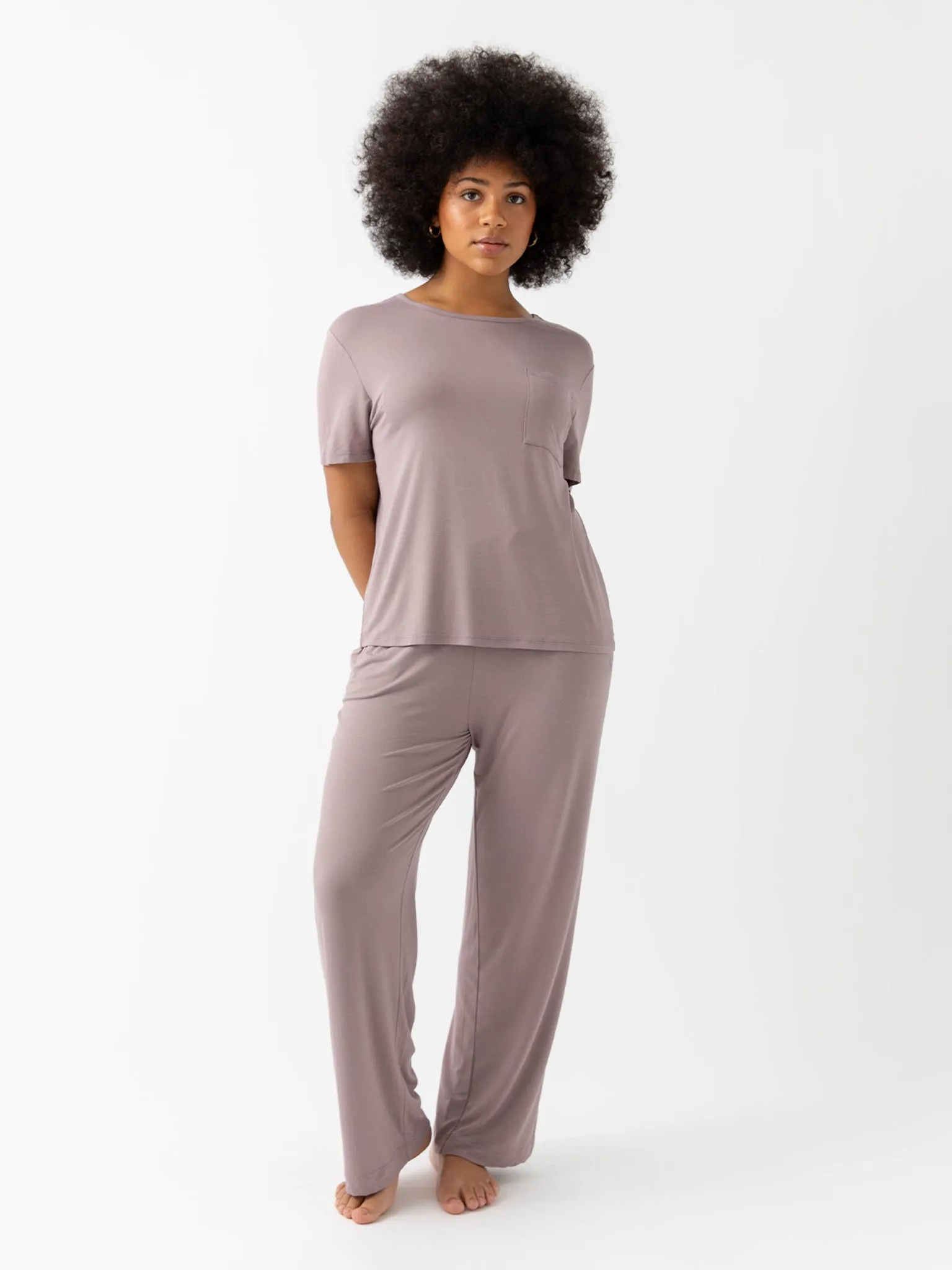 Women's Bamboo Stretch-Knit Lounge Tee