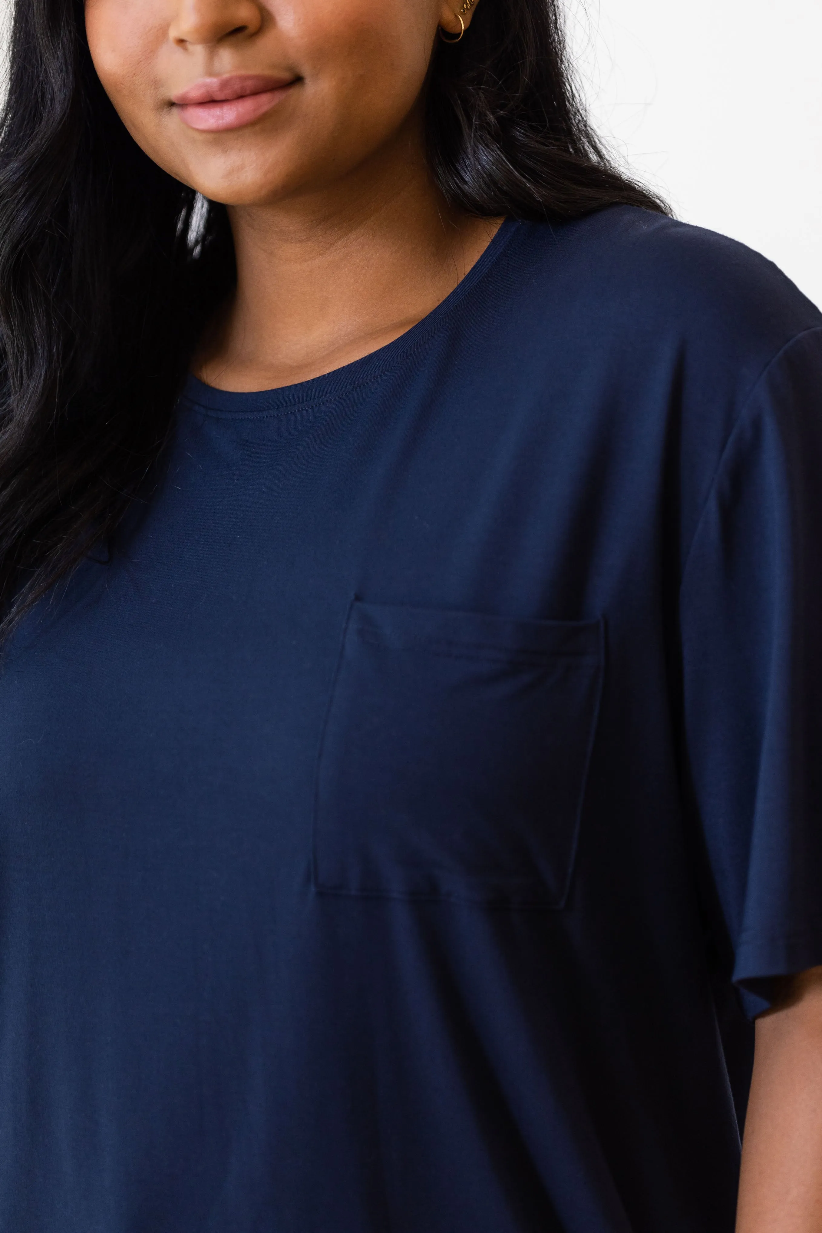 Women's Bamboo Stretch-Knit Lounge Tee
