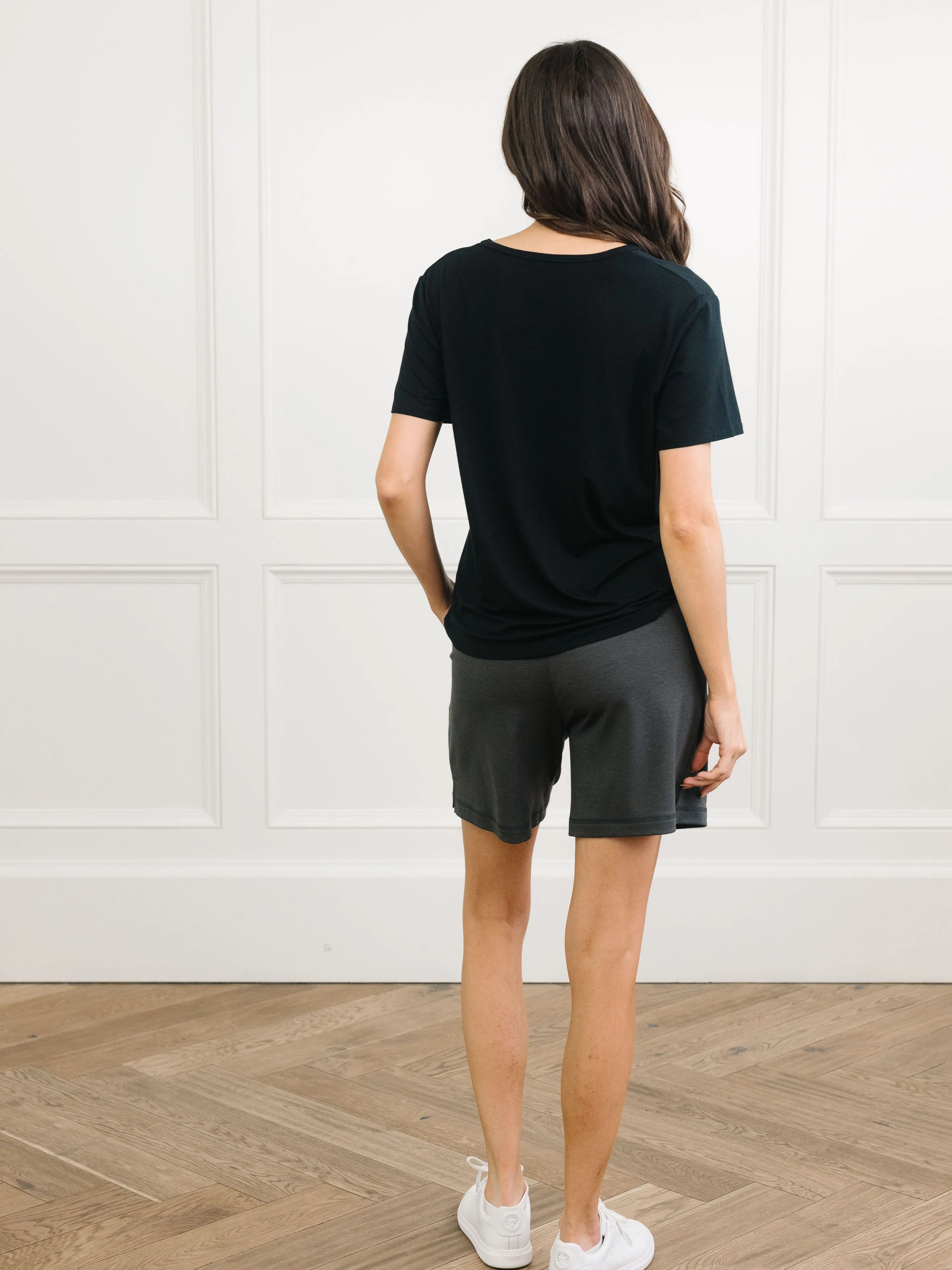 Women's Bamboo Stretch-Knit Lounge Tee