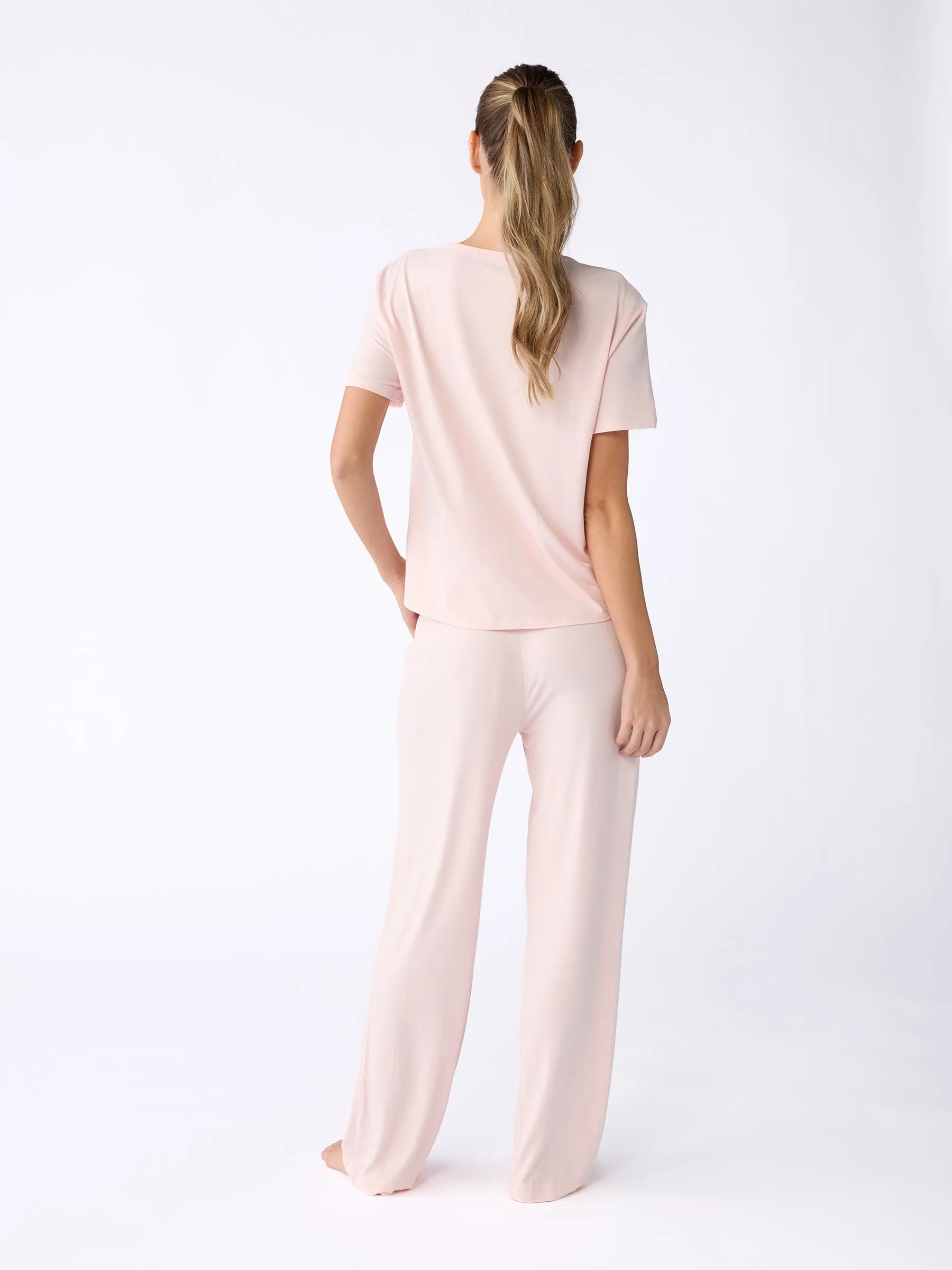 Women's Bamboo Stretch-Knit Lounge Tee