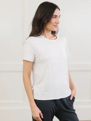 Women's Bamboo Stretch-Knit Lounge Tee