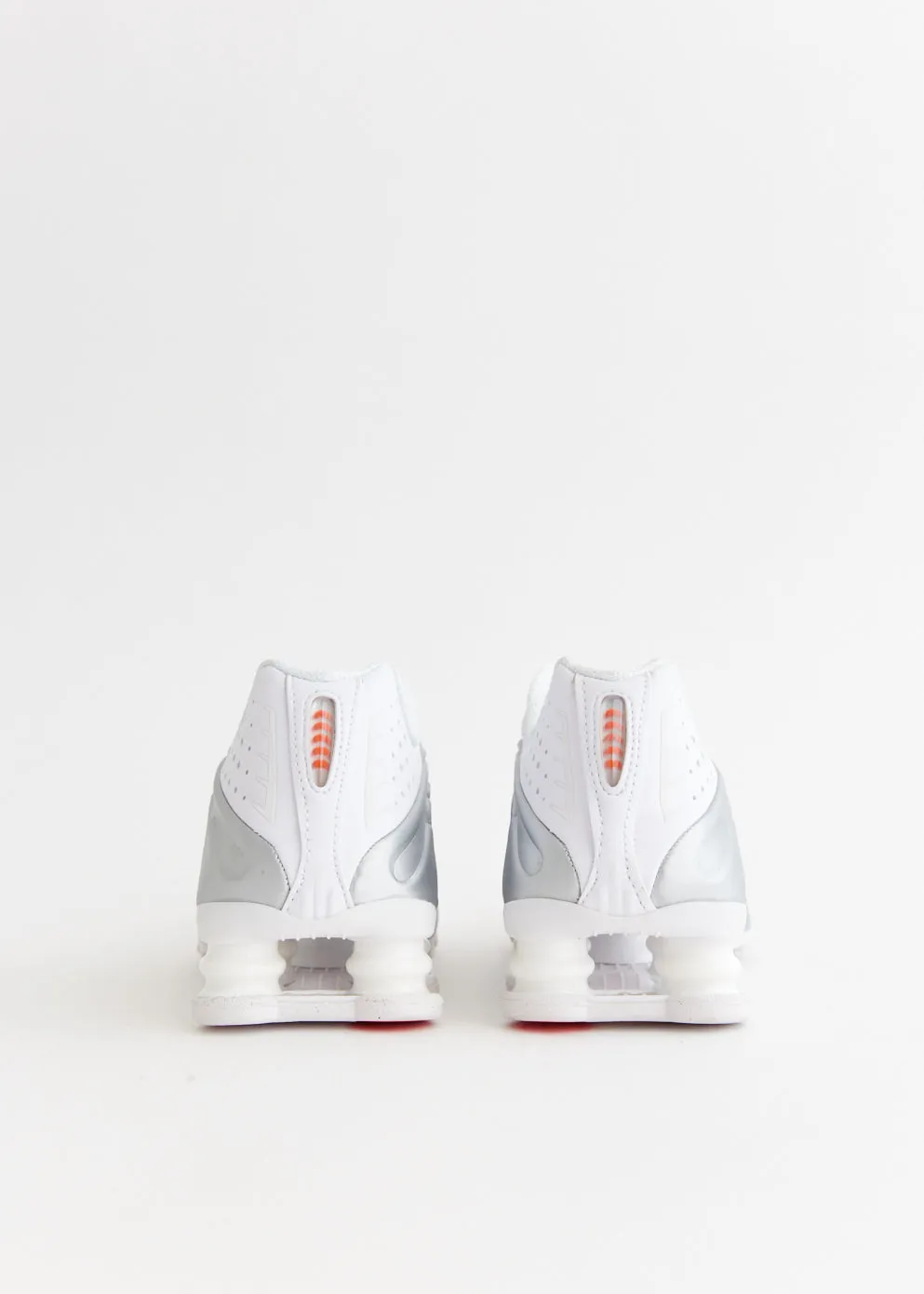 Women's Shox R4 'White Metallic Silver' Sneakers