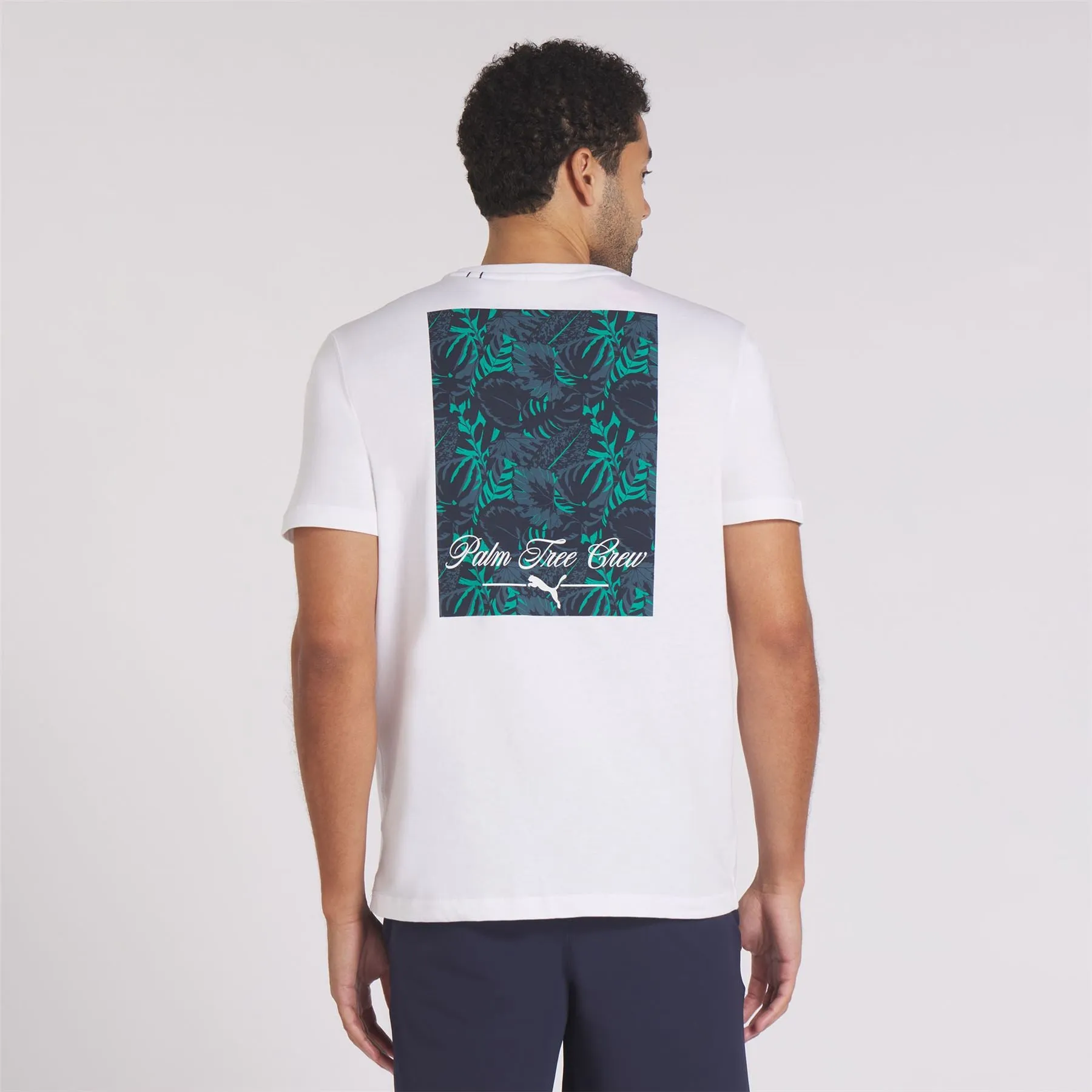 x PTC Glitch Graphic Tee White Glow - AW24
